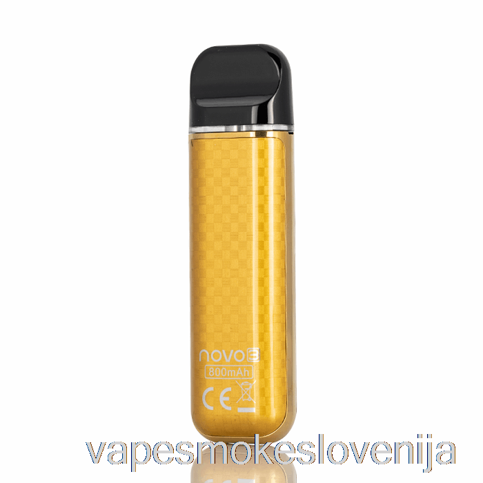 Vape Za Enkratno Uporabo Smok Novo 3 25w Pod System Zlata Ogljikova Vlakna